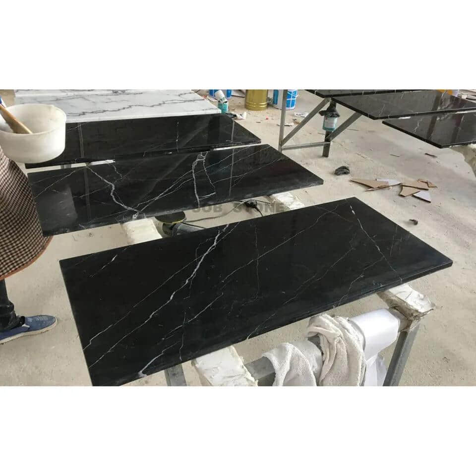  Polish Jet Black Nero Margiua Marble